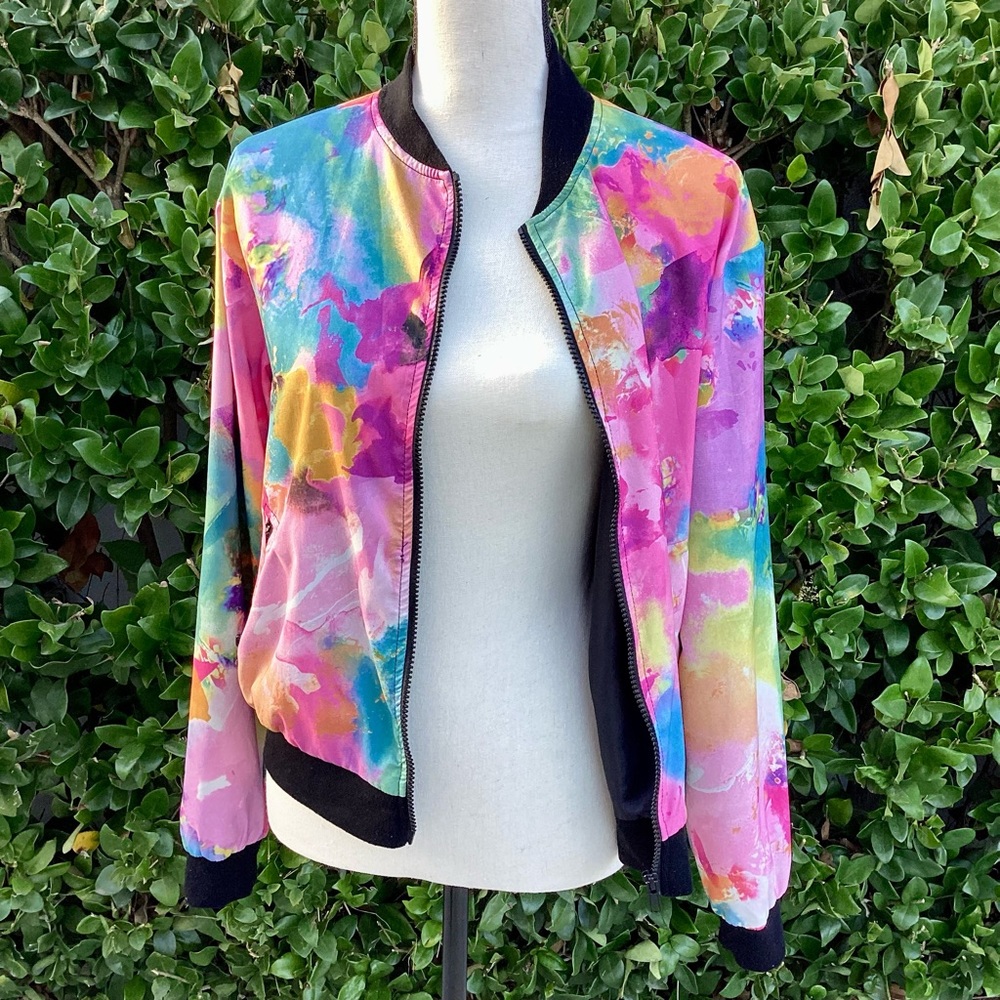 Multi-Colored ‘Kitson’ Bomber Jacket - image 8